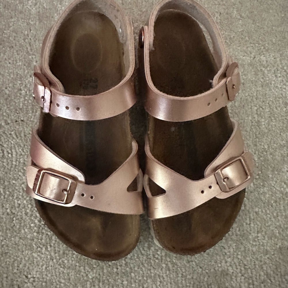 Kids Metallic Sandals Birkenstock